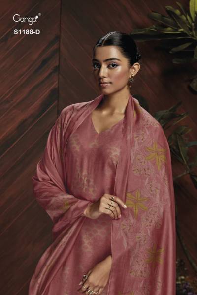 Artha 1188 By Ganga Designer Pashmina Winter Wear Salwar Kameez Collection
